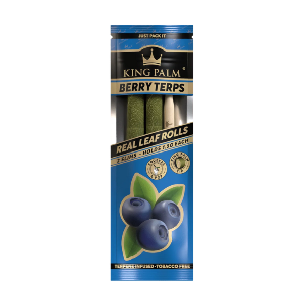 King Palm Tips 2pk / Berry Terps